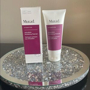 New Murad Hydration AHA/BHA Exfoliating Cleanser facial cleanser sealed